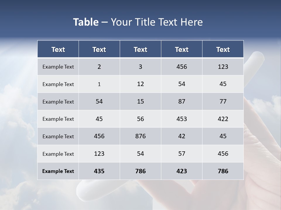 Bakery Food Girl PowerPoint Template