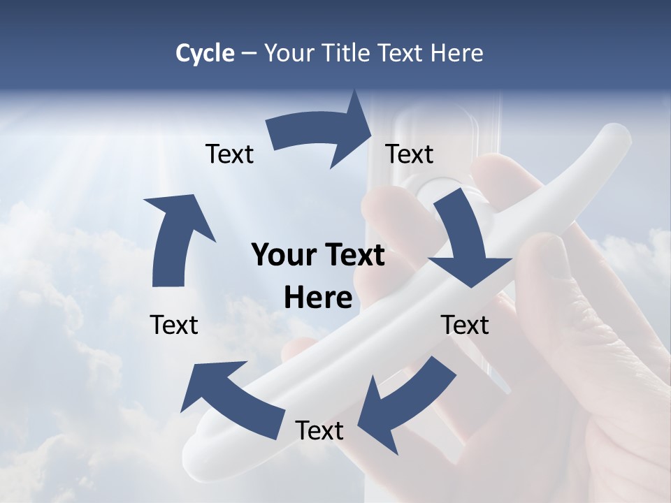 Bakery Food Girl PowerPoint Template