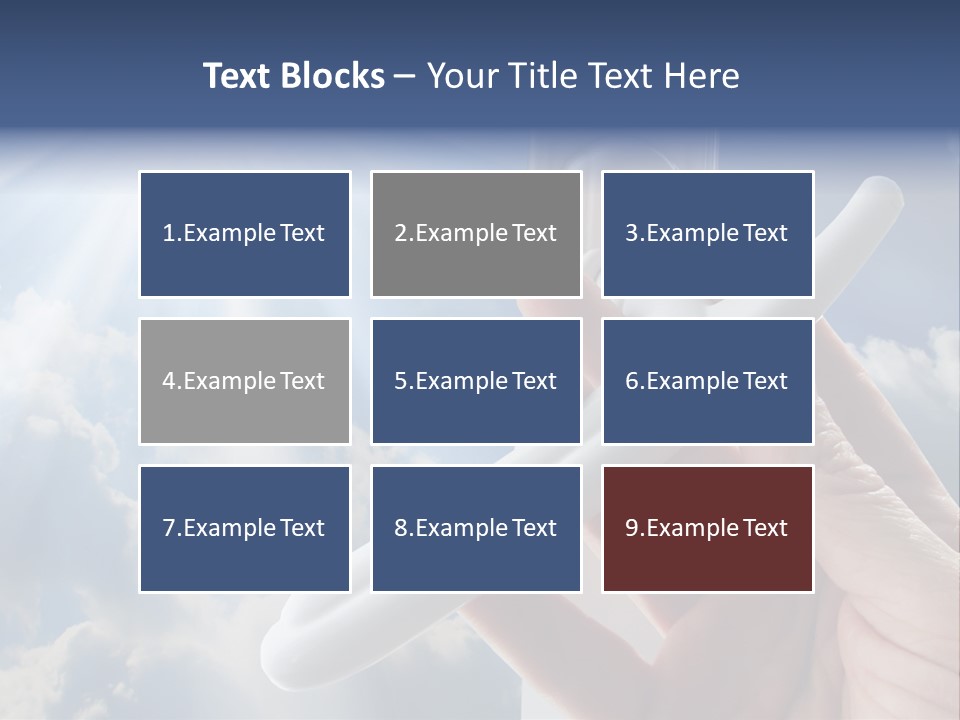 Bakery Food Girl PowerPoint Template