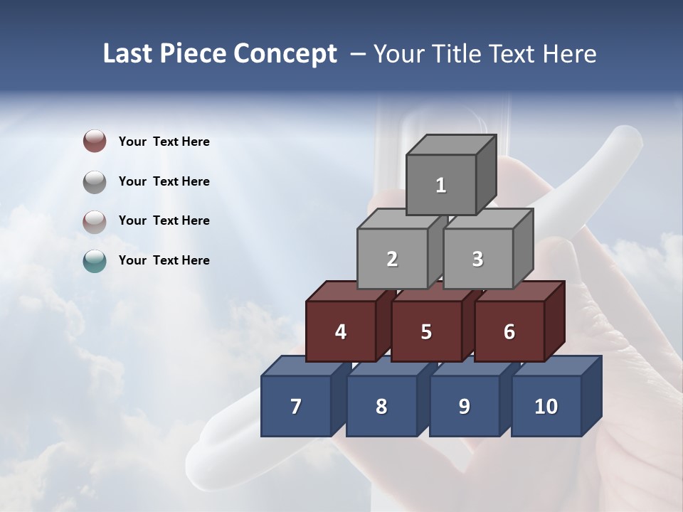 Bakery Food Girl PowerPoint Template