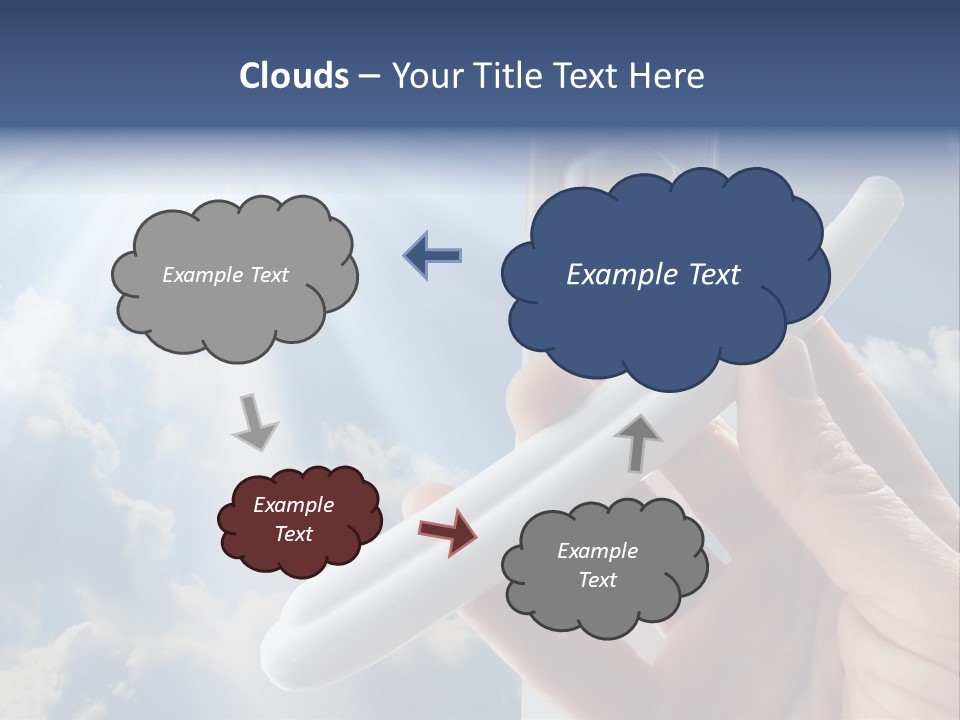 Bakery Food Girl PowerPoint Template