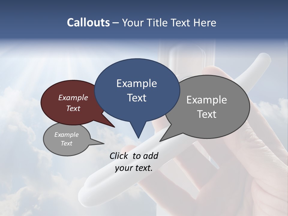 Bakery Food Girl PowerPoint Template