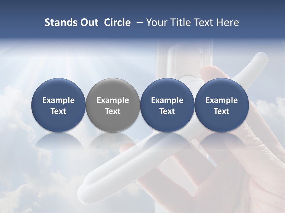 Bakery Food Girl PowerPoint Template