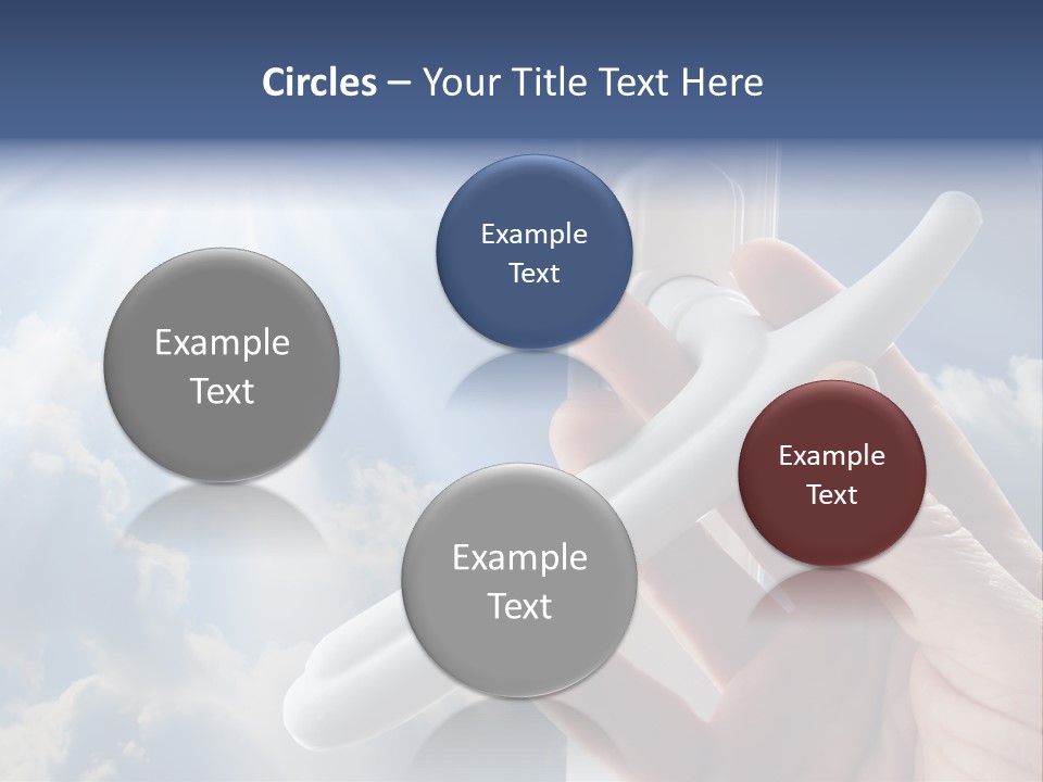 Bakery Food Girl PowerPoint Template