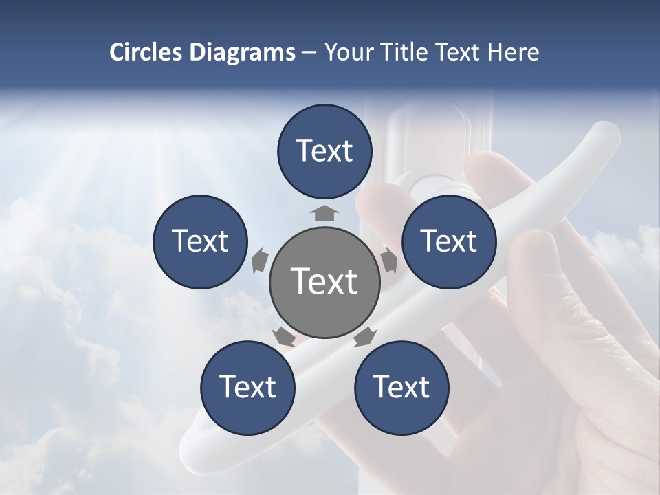 Bakery Food Girl PowerPoint Template