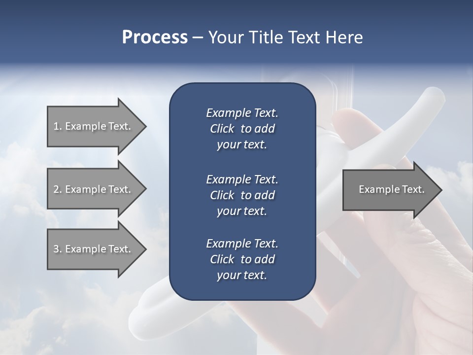 Bakery Food Girl PowerPoint Template