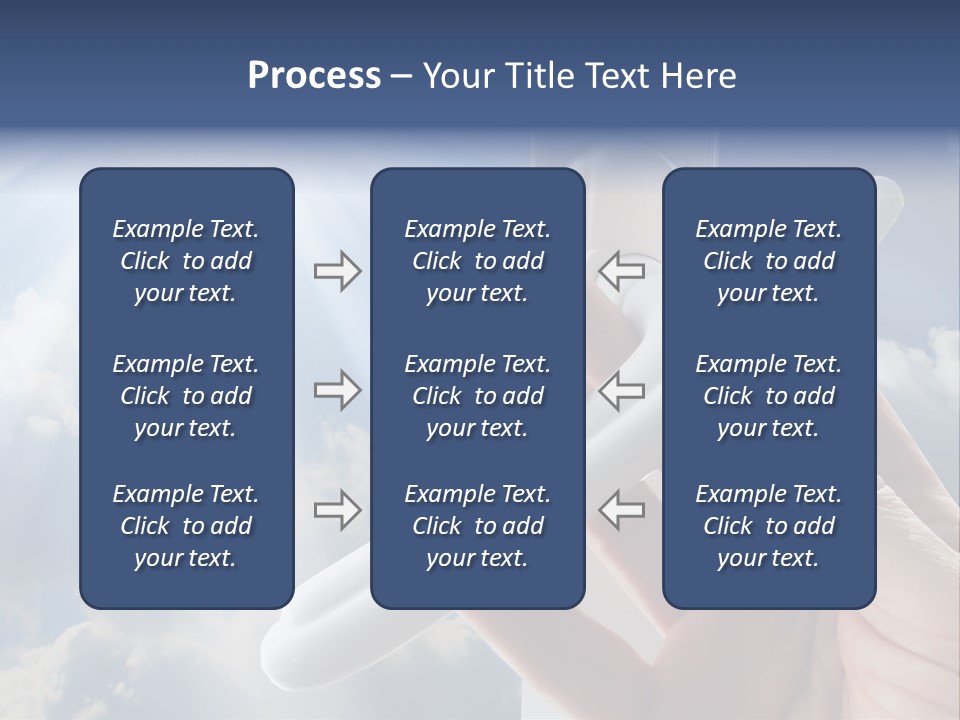 Bakery Food Girl PowerPoint Template