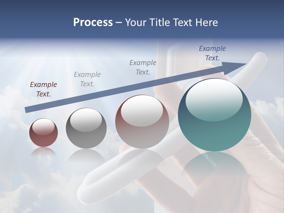 Bakery Food Girl PowerPoint Template