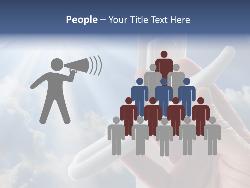 Bakery Food Girl PowerPoint Template