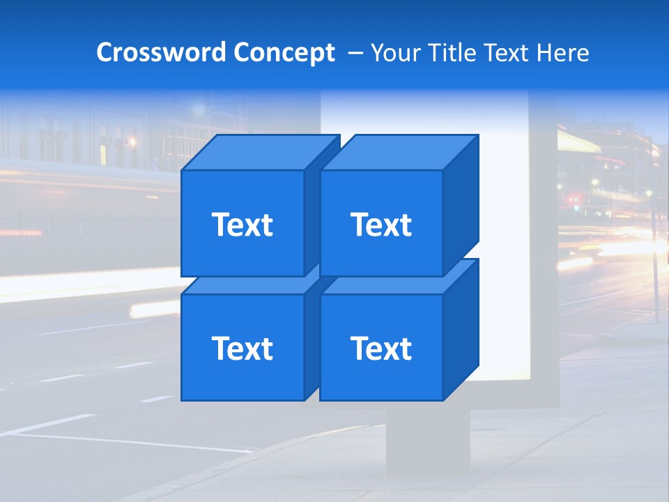 Motion Sky Sign PowerPoint Template