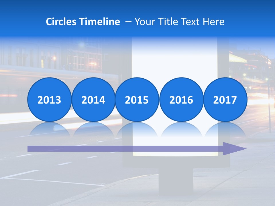 Motion Sky Sign PowerPoint Template