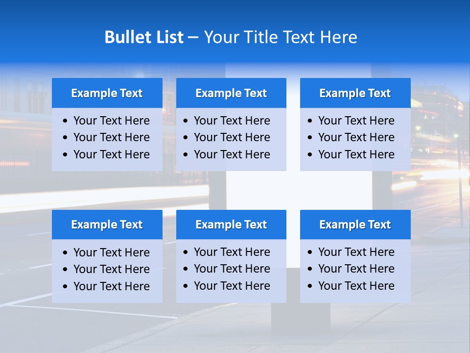 Motion Sky Sign PowerPoint Template
