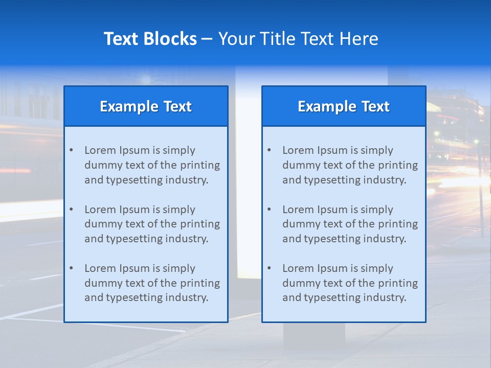 Motion Sky Sign PowerPoint Template