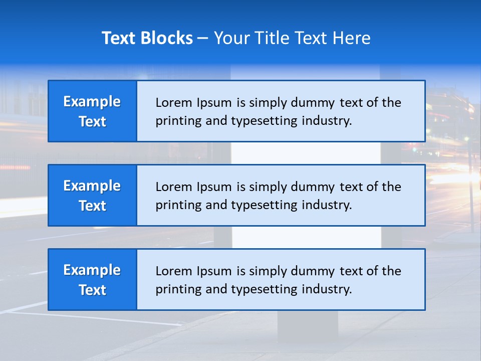Motion Sky Sign PowerPoint Template