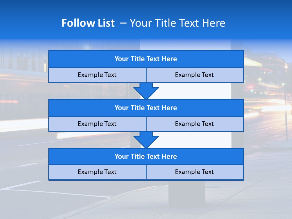 Motion Sky Sign PowerPoint Template
