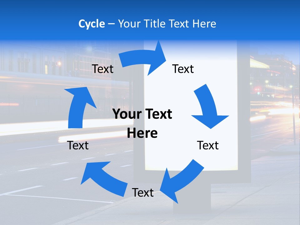 Motion Sky Sign PowerPoint Template