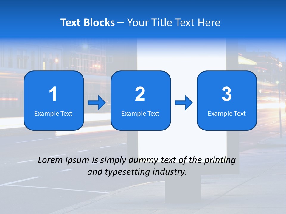Motion Sky Sign PowerPoint Template