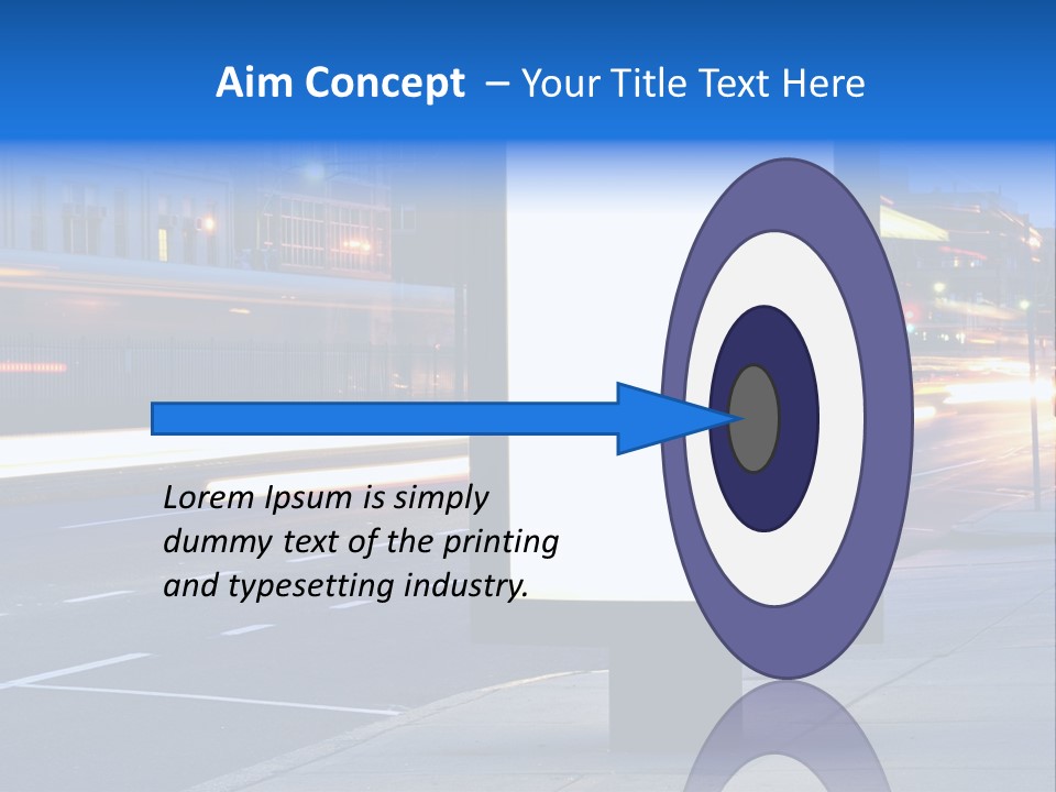 Motion Sky Sign PowerPoint Template