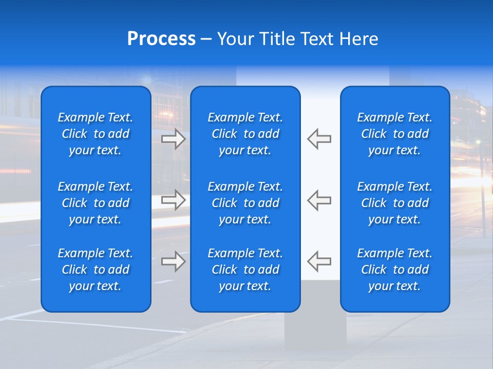 Motion Sky Sign PowerPoint Template