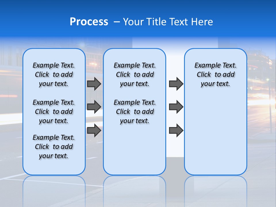 Motion Sky Sign PowerPoint Template
