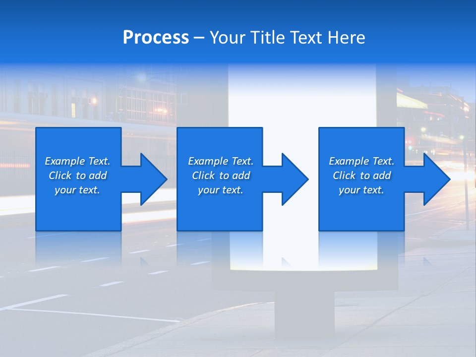 Motion Sky Sign PowerPoint Template