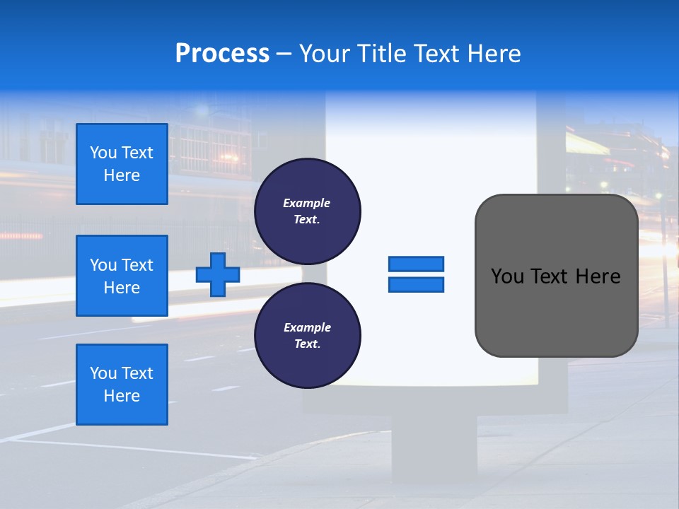 Motion Sky Sign PowerPoint Template