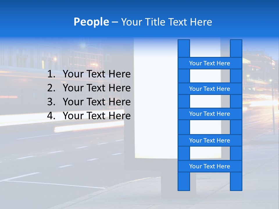 Motion Sky Sign PowerPoint Template