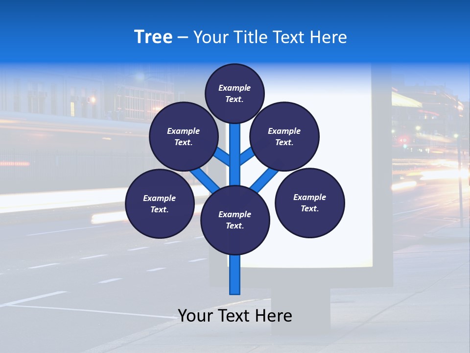 Motion Sky Sign PowerPoint Template