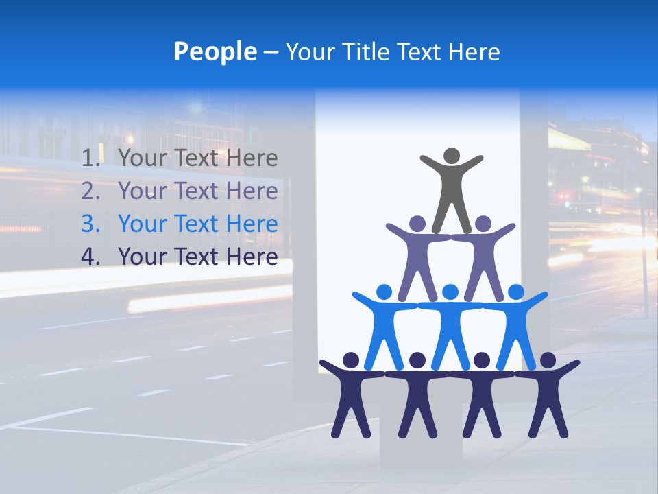 Motion Sky Sign PowerPoint Template