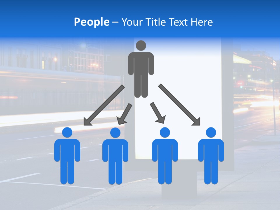 Motion Sky Sign PowerPoint Template