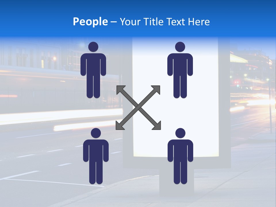 Motion Sky Sign PowerPoint Template