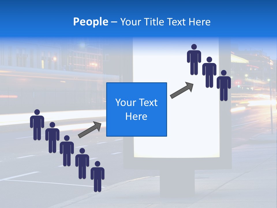Motion Sky Sign PowerPoint Template