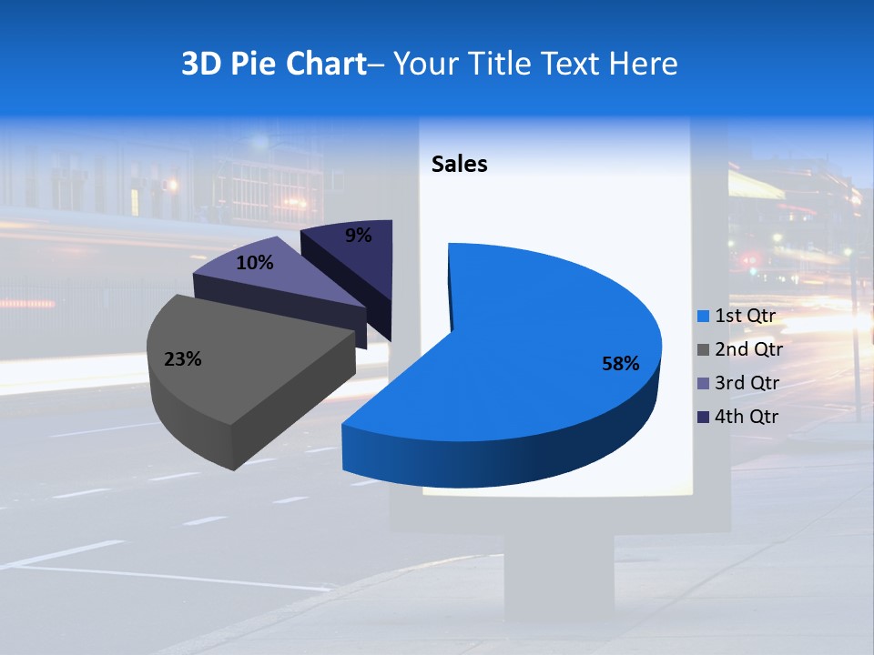 Motion Sky Sign PowerPoint Template