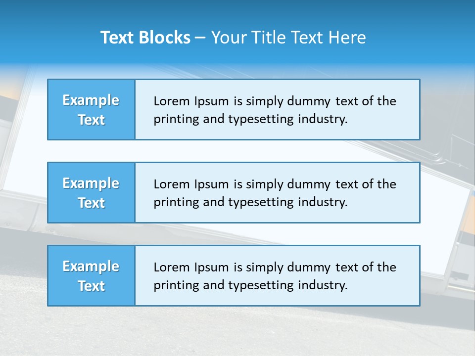 Poster Copy Metro PowerPoint Template