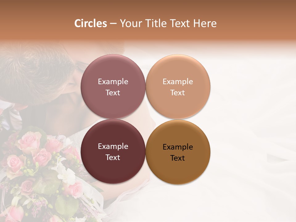 Zusammen Erwachsene Kuss PowerPoint Template