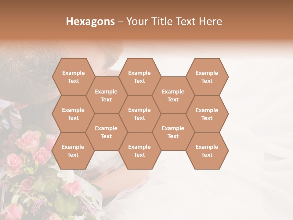 Zusammen Erwachsene Kuss PowerPoint Template