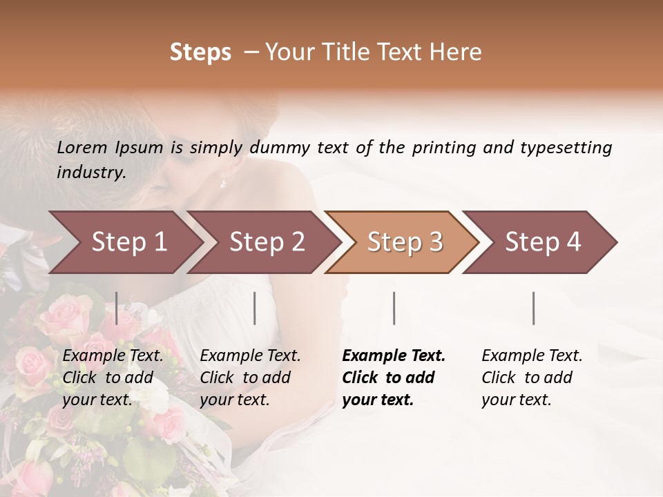 Zusammen Erwachsene Kuss PowerPoint Template