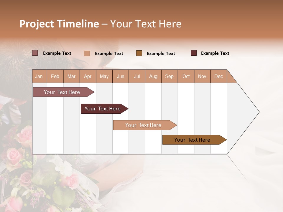 Zusammen Erwachsene Kuss PowerPoint Template