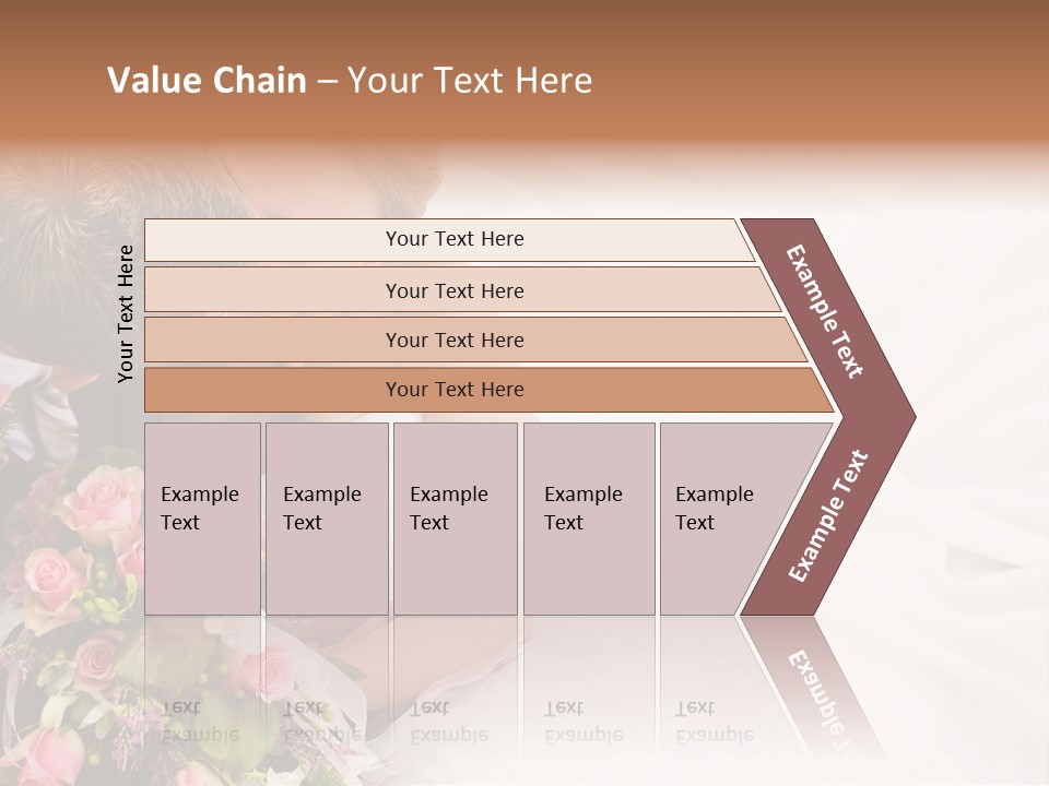 Zusammen Erwachsene Kuss PowerPoint Template