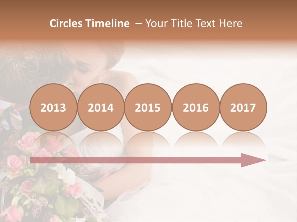 Zusammen Erwachsene Kuss PowerPoint Template