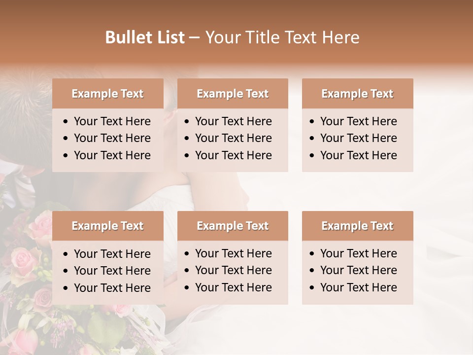 Zusammen Erwachsene Kuss PowerPoint Template