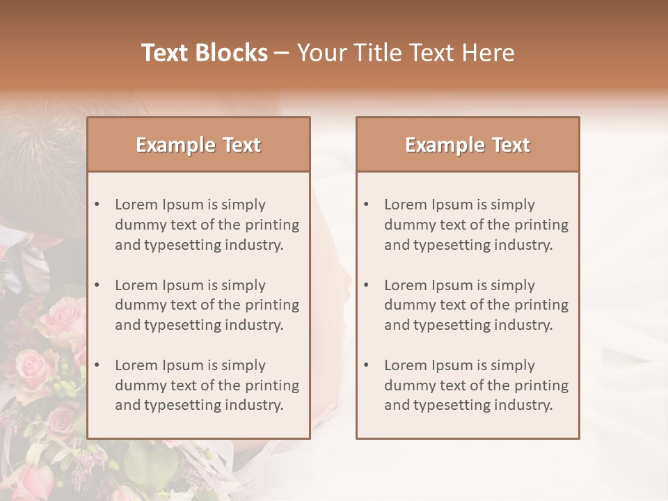 Zusammen Erwachsene Kuss PowerPoint Template