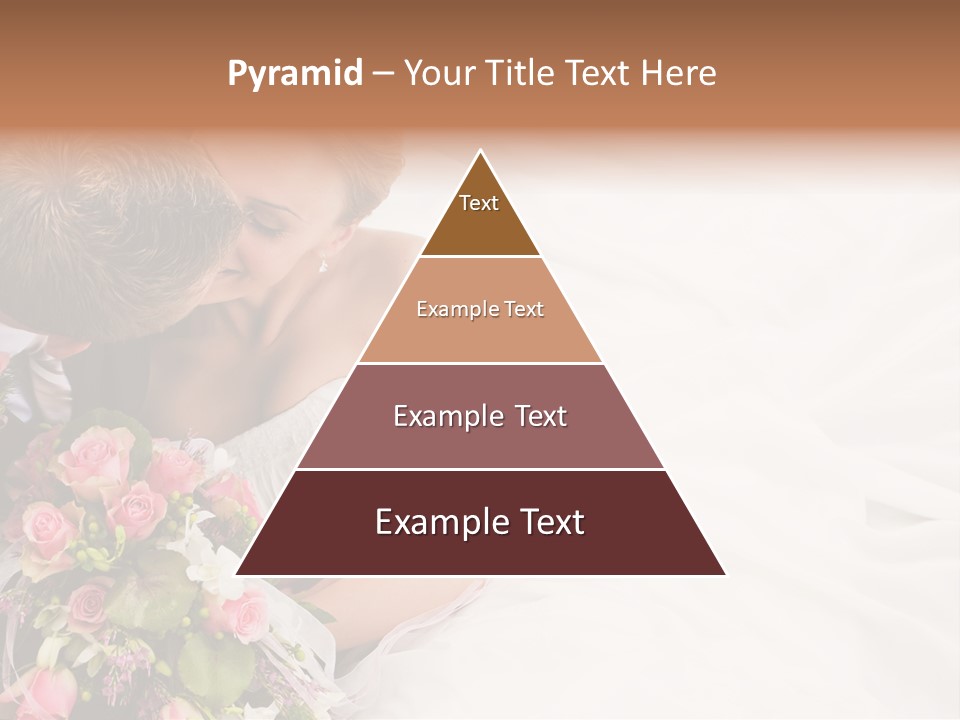 Zusammen Erwachsene Kuss PowerPoint Template