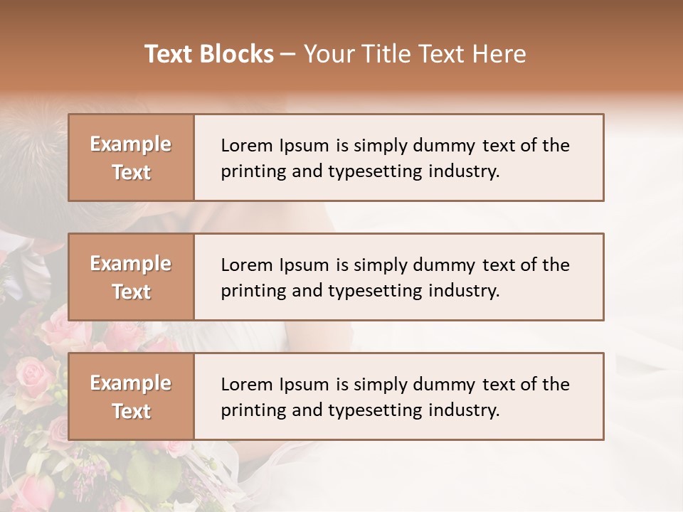 Zusammen Erwachsene Kuss PowerPoint Template
