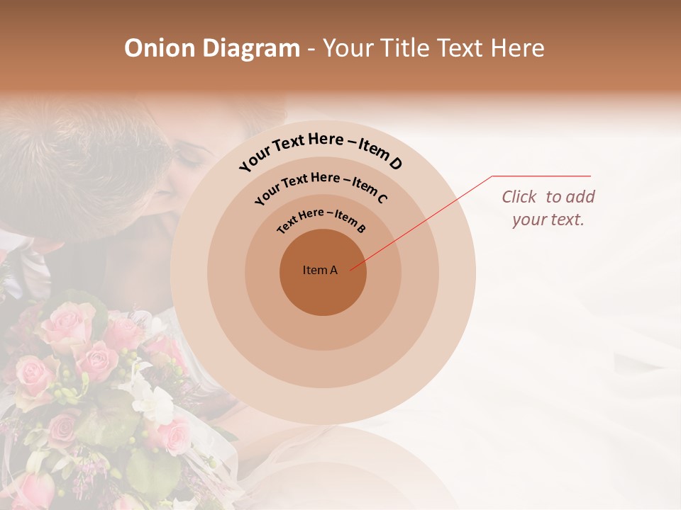 Zusammen Erwachsene Kuss PowerPoint Template