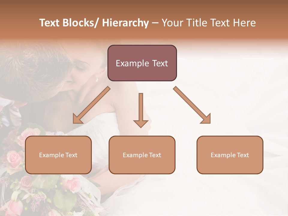 Zusammen Erwachsene Kuss PowerPoint Template