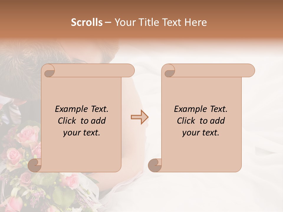 Zusammen Erwachsene Kuss PowerPoint Template