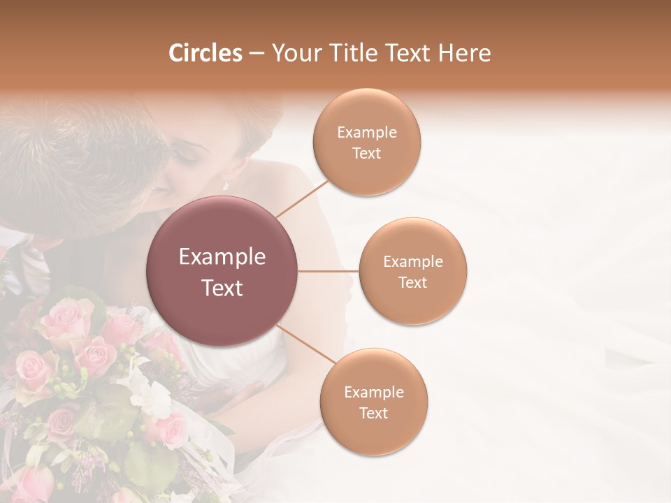 Zusammen Erwachsene Kuss PowerPoint Template