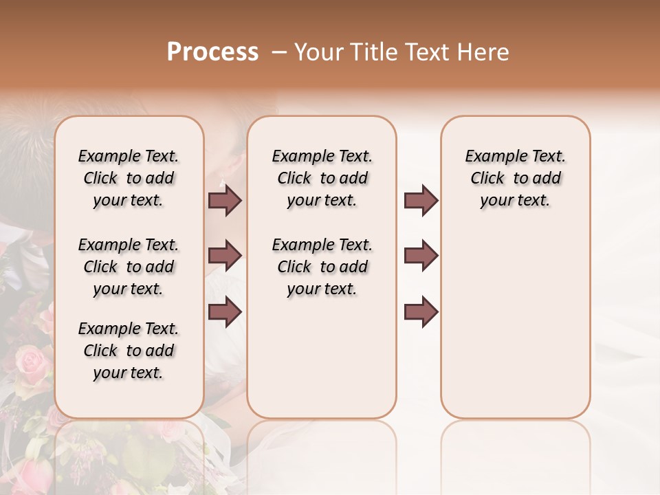 Zusammen Erwachsene Kuss PowerPoint Template