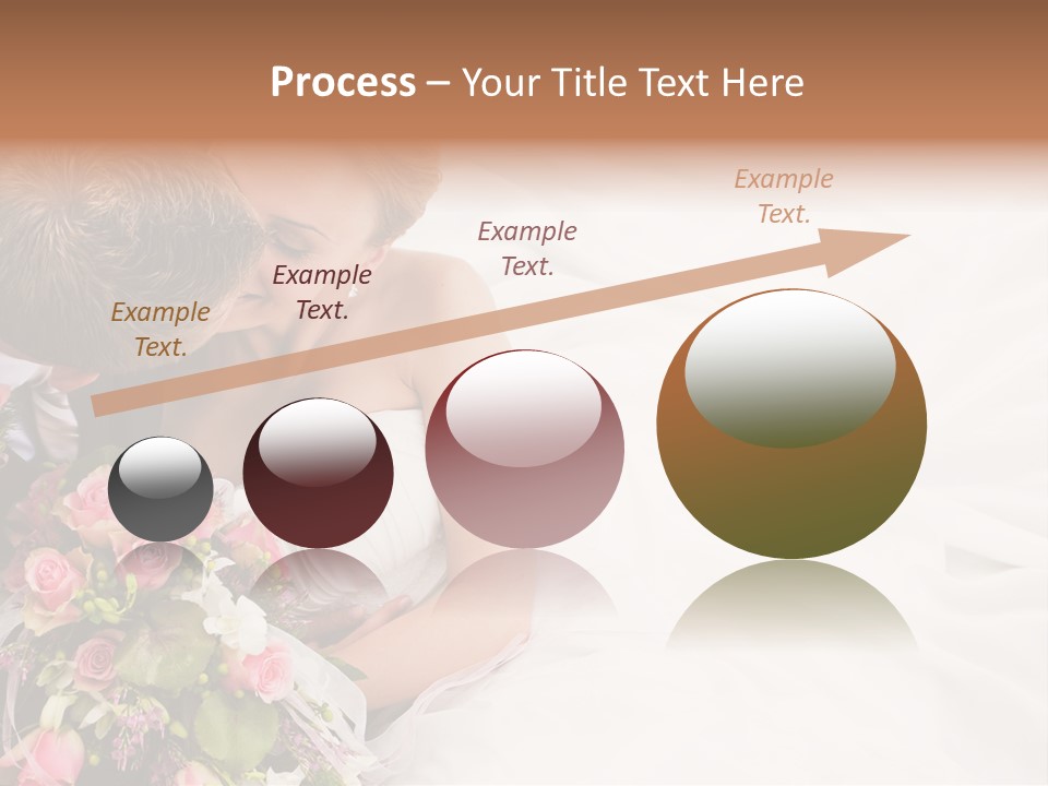 Zusammen Erwachsene Kuss PowerPoint Template